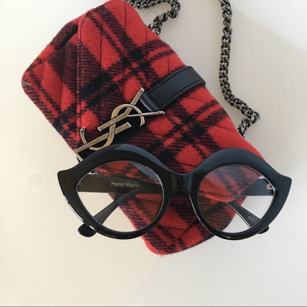 Black transparent cat eye glasses.NEW 🤩